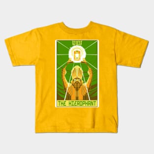 Robo Tarot: The Hierophant Kids T-Shirt